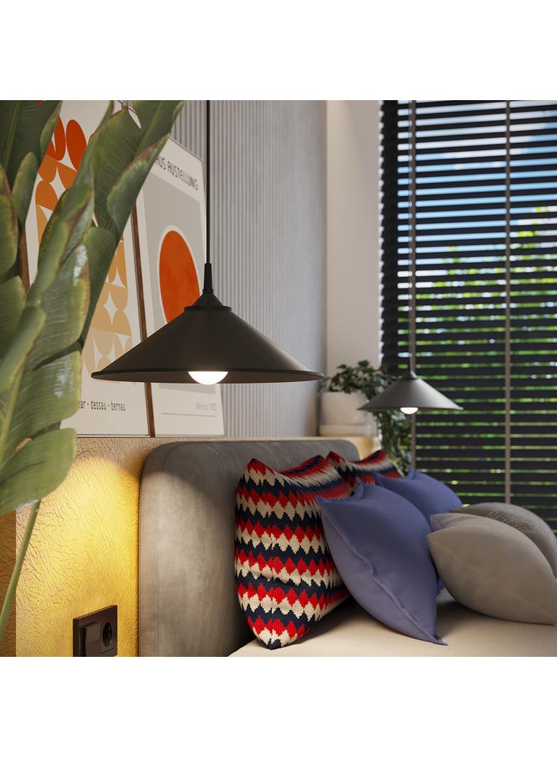 Lampa wisząca ZUMA czarna