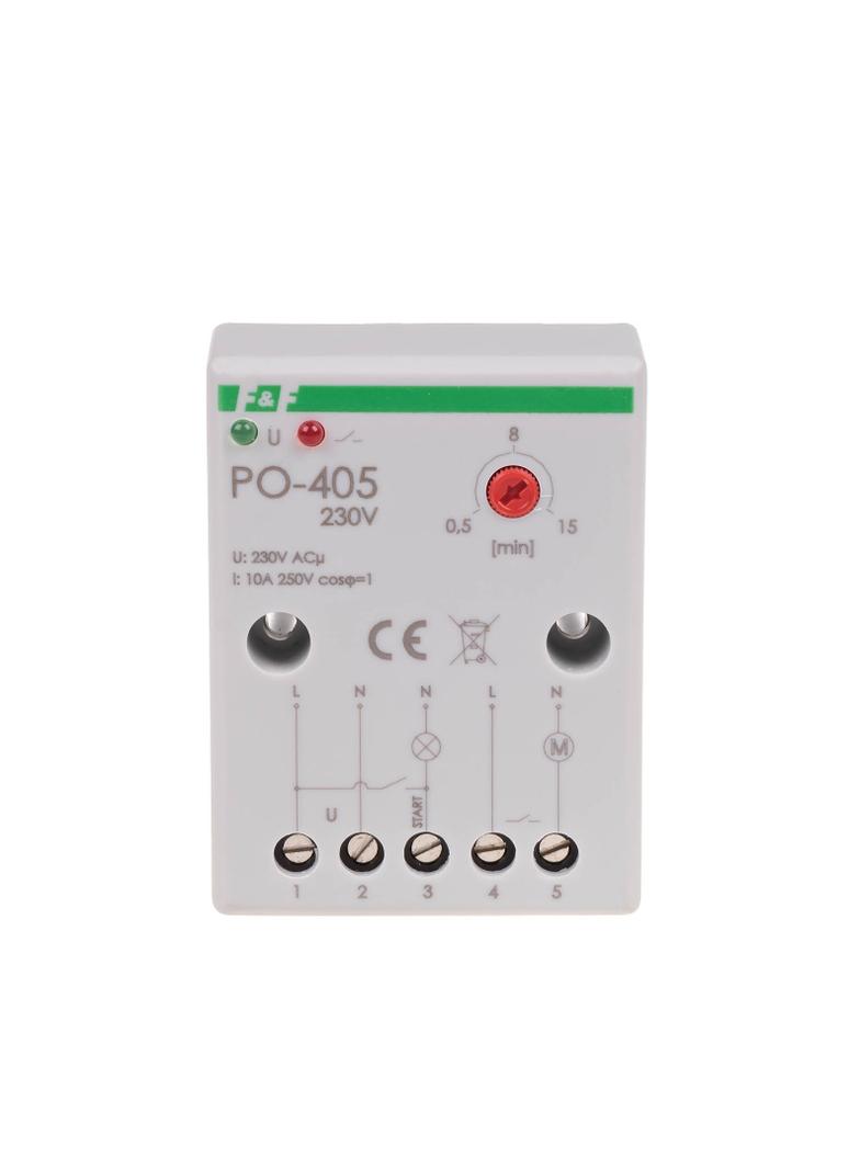 PRZEKAŹNIK CZASOWY Z OPÓŹNIONYM ODPADANIEM, STYKI: 1Z, I=10A, PRZEWÓD PRZYŁĄCZENIOWY