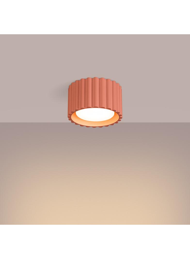 SOLLUX Plafon AURA 1 brzoskwiniowy Gx53 ; SL.1827
