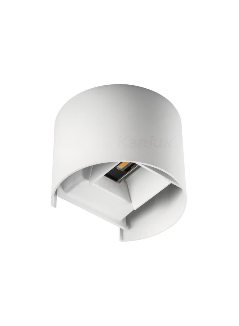 REKA LED EL 7W-O-W Oprawa elewacyjna REKA LED EL 7W-O-W max 510lm barwa biała IP54 kolor biały Gwara