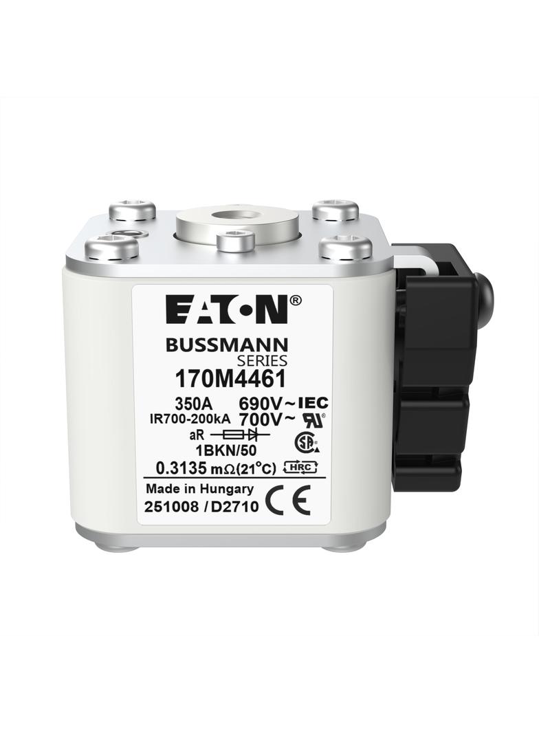 FUSE 350A 690V 1BKN/50 AR UC Wkładka szybka 350A AC 690V rozmiar 1 53x69x51 mm aR IEC UL, 170M4461 E