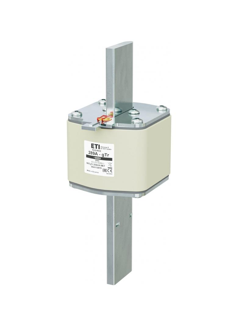 Wkładka topikowa NH pomiarowa gTr NH2 gTr 289A 400V 200kVA MET 004113875 ETI