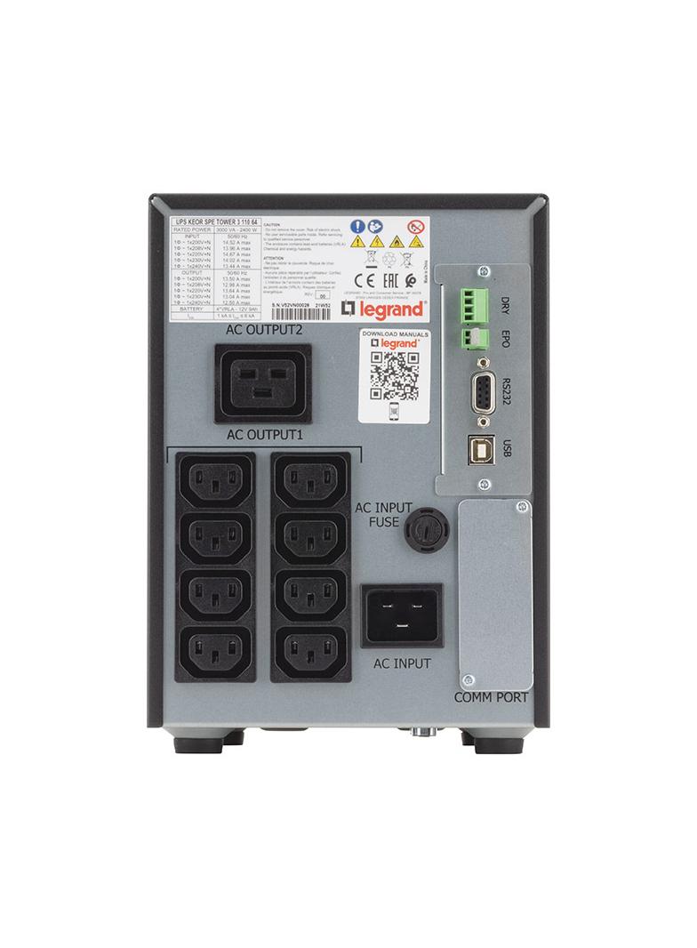 UPS KEOR SPE 3000 TOWER, LINE INTERACTIVE, LCD, Legrand