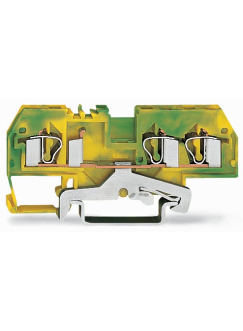 złączka PE 3-przewodowa Ex 4 mm2 żółto-zielona