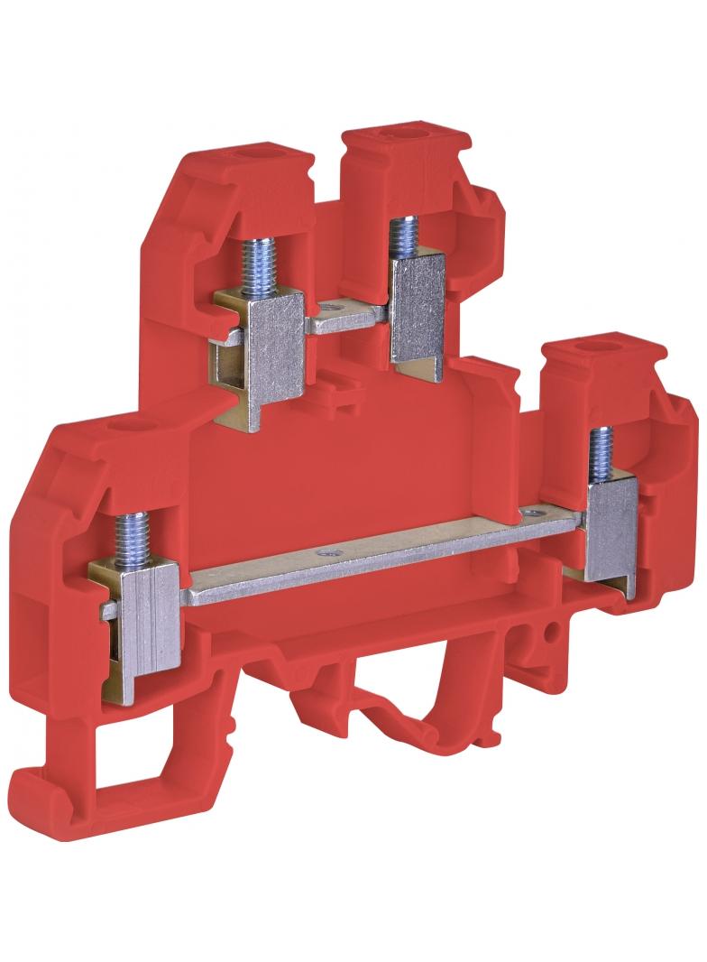 Złączka gwintowa – piętrowa, plus 4 mm2 (czerwona) VS 4 NA + 003901279 ETI