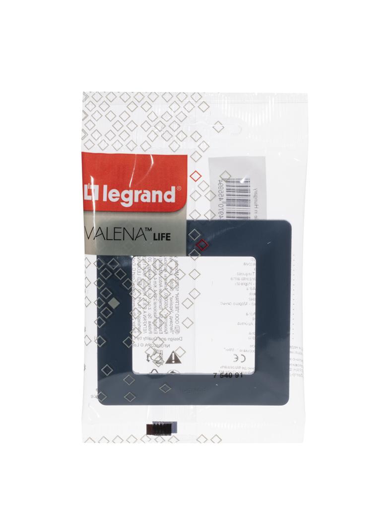 Valif:Ramka x1 Popielaty 754091 LEGRAND