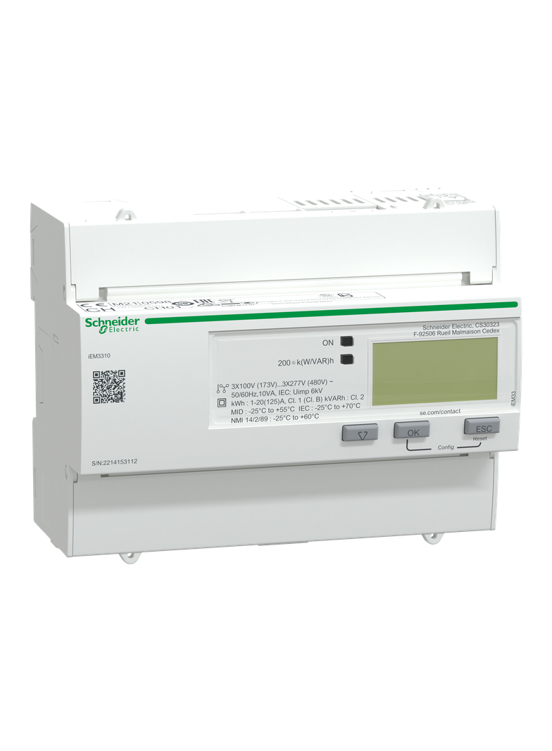 PowerLogic Licznik energii trójfazowy 125A kl 1 imp MID