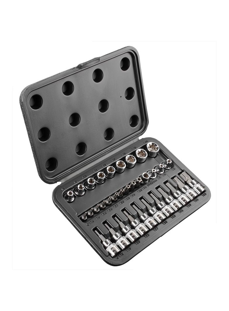 Bity Torx 3/8", zestaw 34 szt.