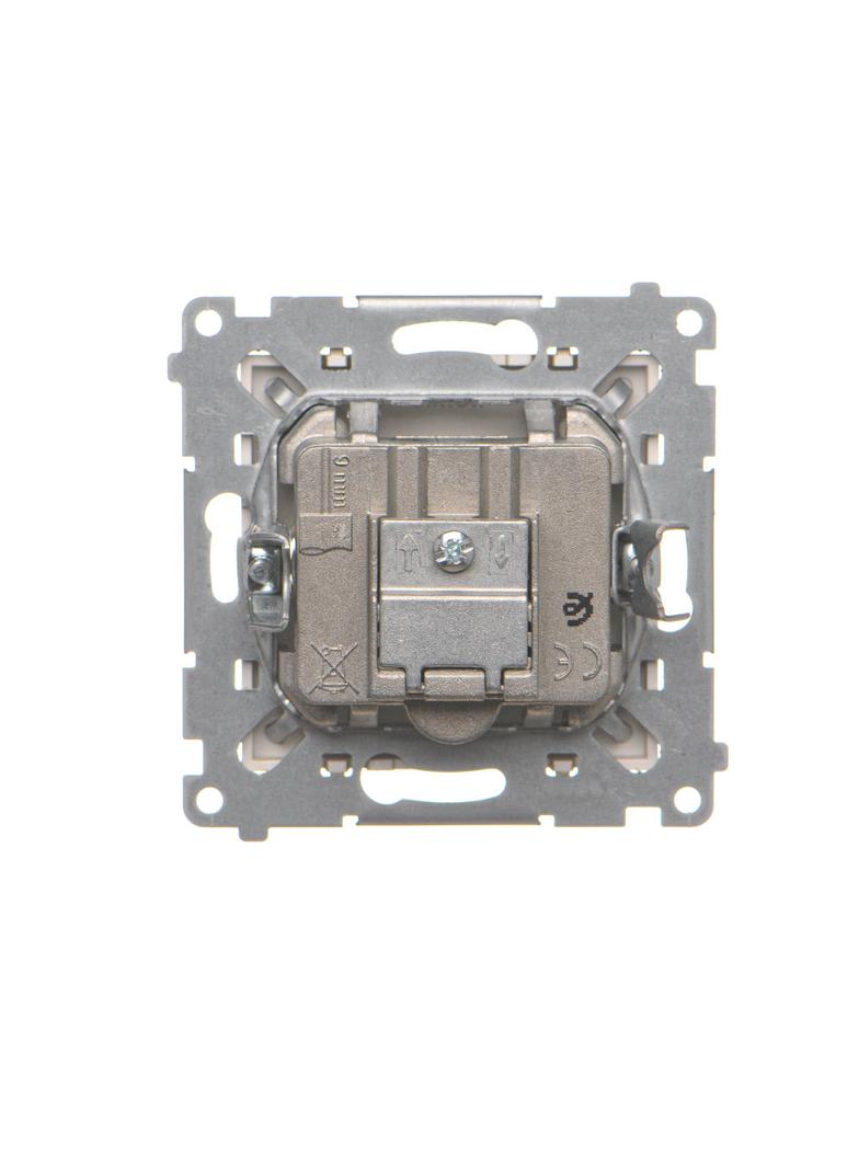 Simon 55 Gniazdo antenowe R-TV-SAT przelotowe 7dB 1x Wejście: 5 MHz÷2,4 GHz Szampański mat