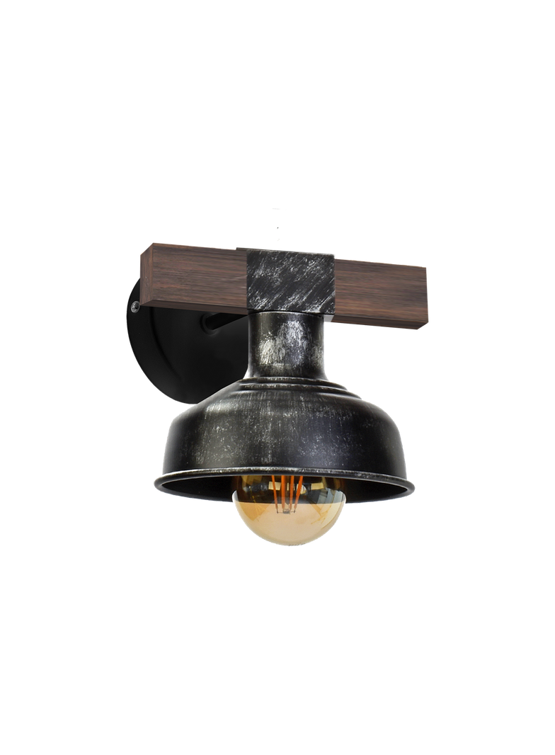kinkiet Faro E27 czarny MLP6241 Milagro