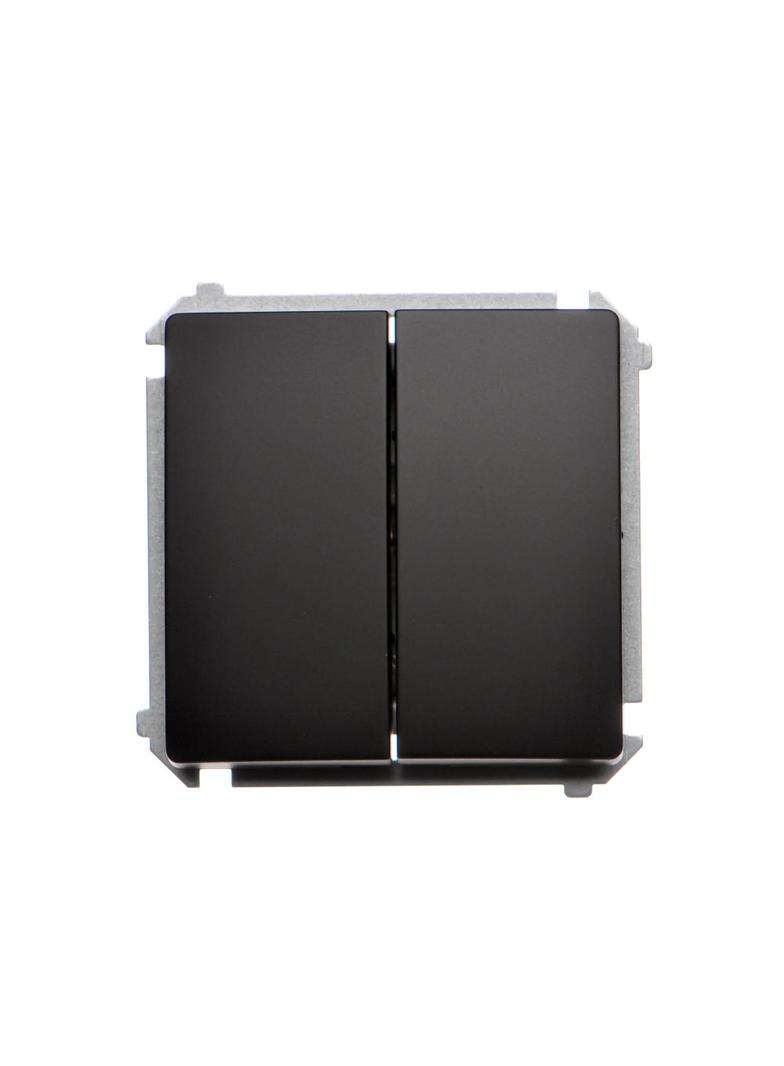 Simon BASIC WMUL-0613xx-Y011 Łącznik schodowy podwójny z podświetleniem LED bez piktogramu (moduł) 1 BMW6/2L.01/X/49 KONTAKT