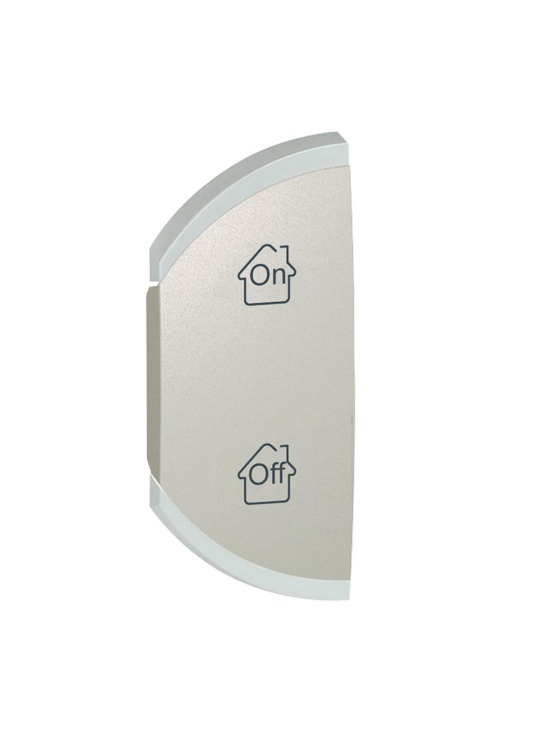 MY HOME SCS CELIANE - KLAWISZ LEWY GEN/ON/OFF TYTANOWY, Legrand