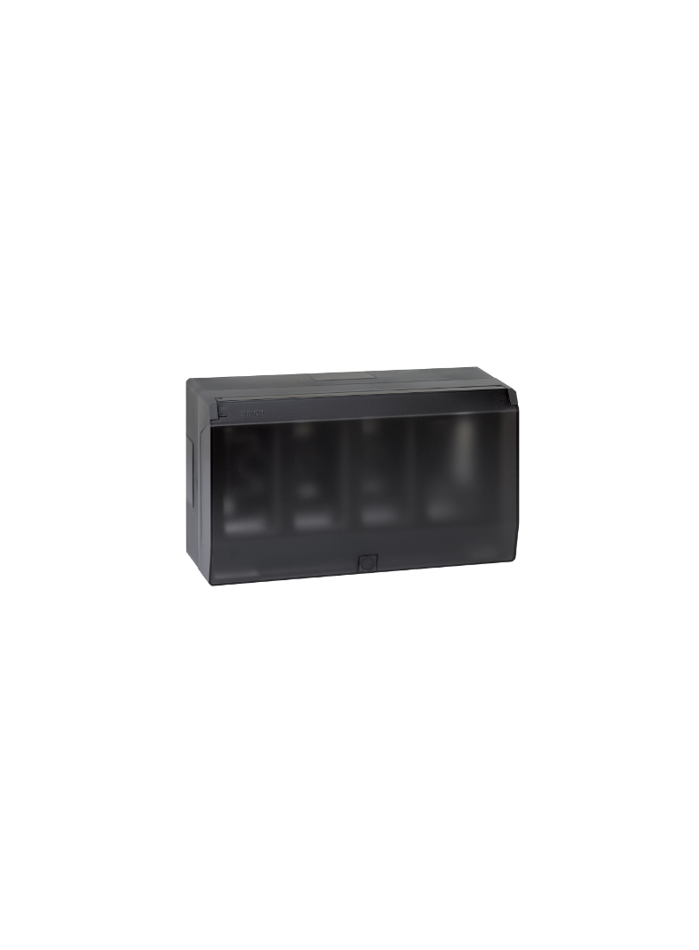 Simon Connect Obudowa natynkowa S500 z pokrywą 4-modułowa 8x K45 kompletna szary grafit