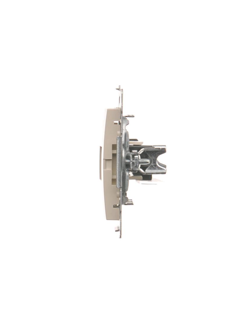 Simon 54 Gniazdo telefoniczne pojedyncze RJ12 kremowy DT1.01/41 KONTAKT