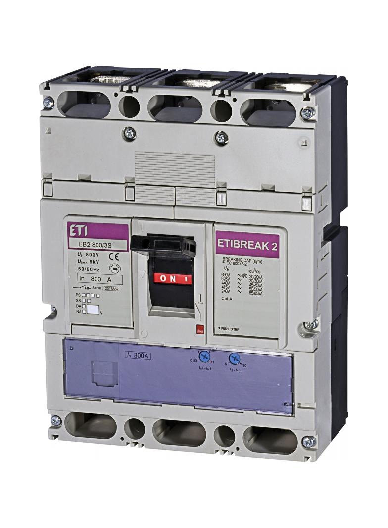 EB2 800/3S 800A 3p - Wyłącznik mocy 3P,  50kA