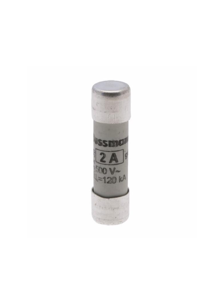 CYLINDRICAL FUSE 10 x 38 2A GG 500V AC Wkładka cylindryczna 10 x 38mm 2A GG 500V AC C10G2 EATON