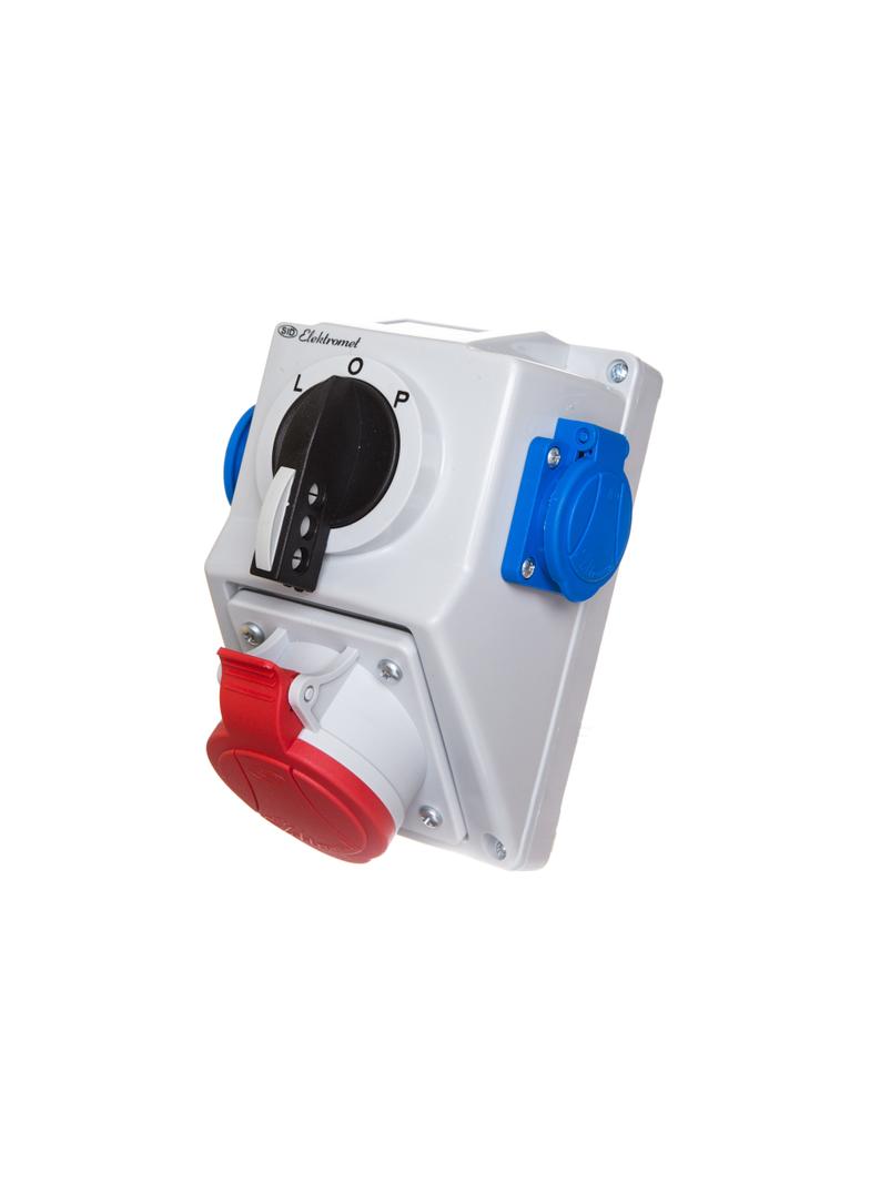 Zestaw instalacyjny L-0-P 32A 5P + 2x 2P+Z IP54 C32-48.2N 974063 ELEKTROMET