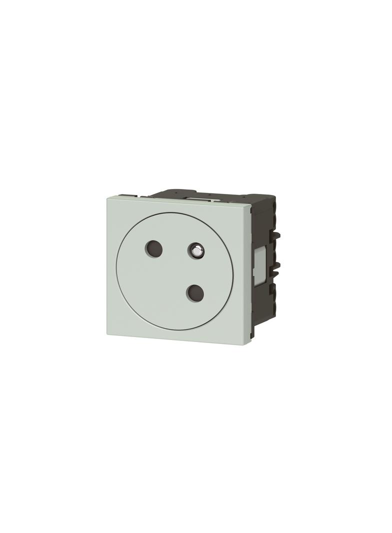 M45:Gn 2P+Z 2M Płaskie Szare 077197L LEGRAND
