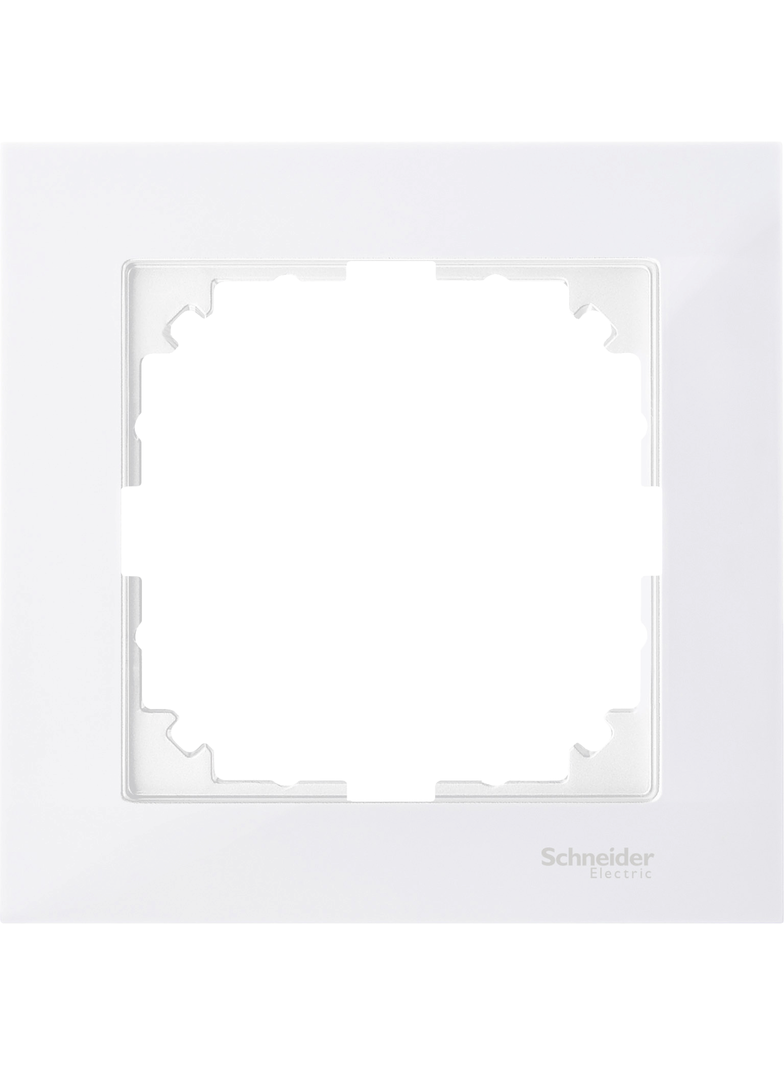 Merten M-Pure ramka pojedyncza biały polarny MTN4010-3619 SCHNEIDER