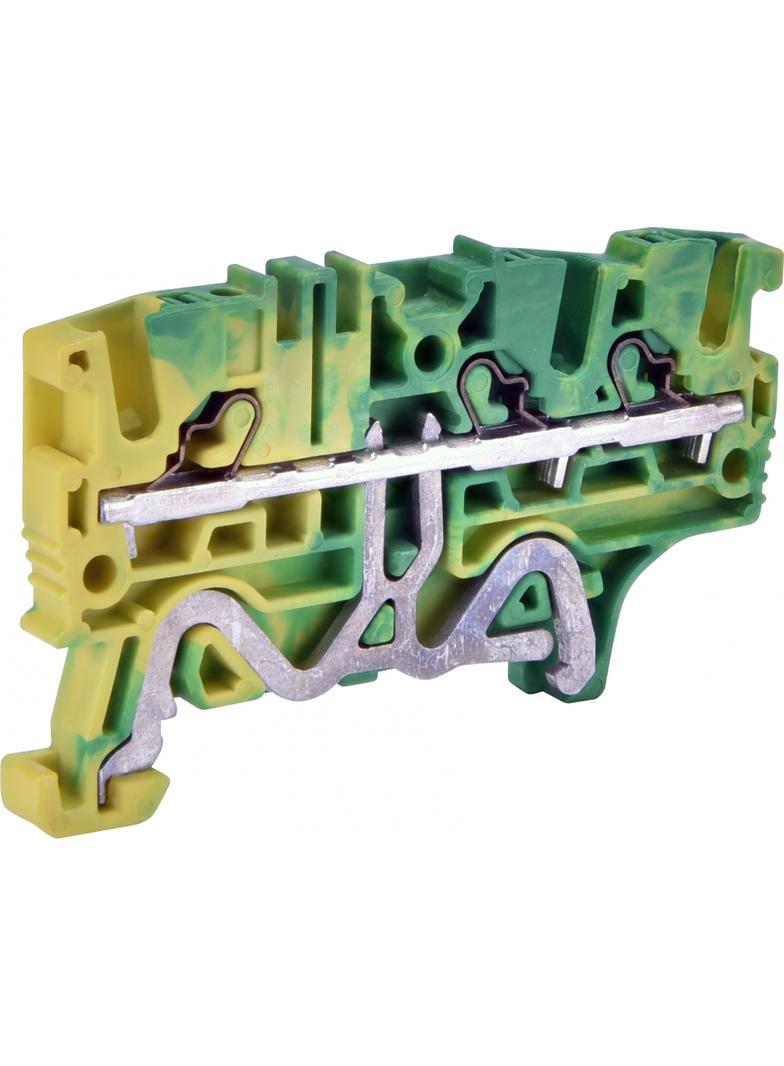 ESH-EFCE.2/1+2 Złączka sprężynowa ochronna 2,5 mm2 (żółto-zielona)