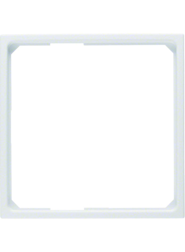BERKER B.x Pierścień przejściowy do płytki centralnej 50 x 50mm biały mat 11091919 HAGER