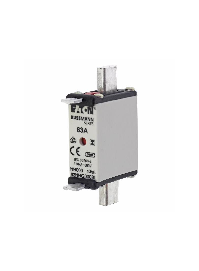 63NHG000BI Wkładka NH 63 500V GL/GG rozmiar 000 63NHG000BI EATON
