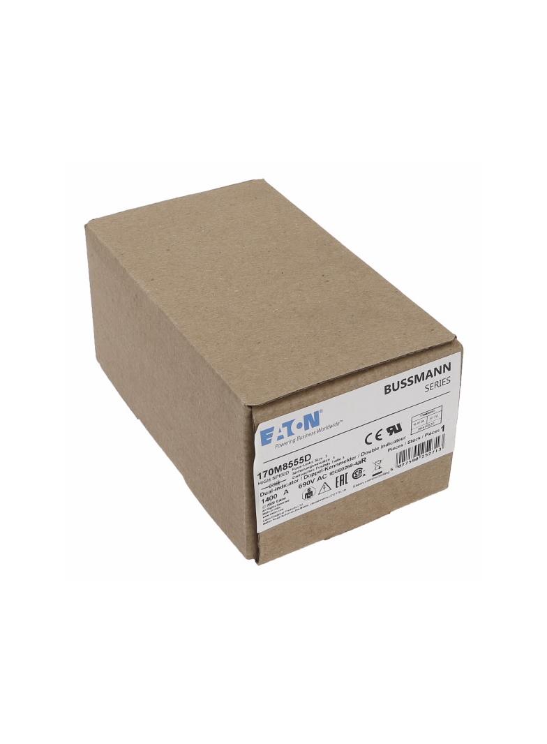1400A 690V aR DIN 3 HSDNH FUSE Wkładka szybka 1400A AC 690V DIN 3 aR DIN IEC podwójny wskaź 170M8555
