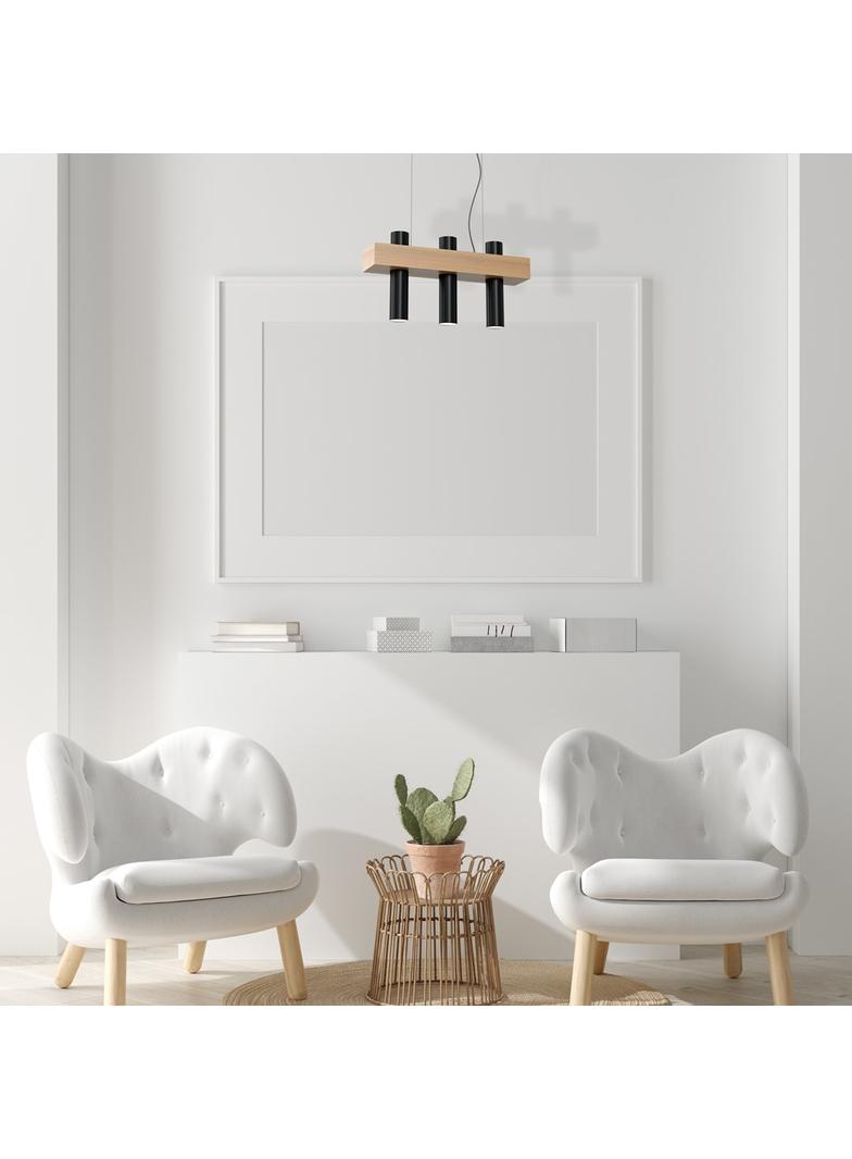 lampa wisząca West Black 3xGU10 MLP5510 Milagro