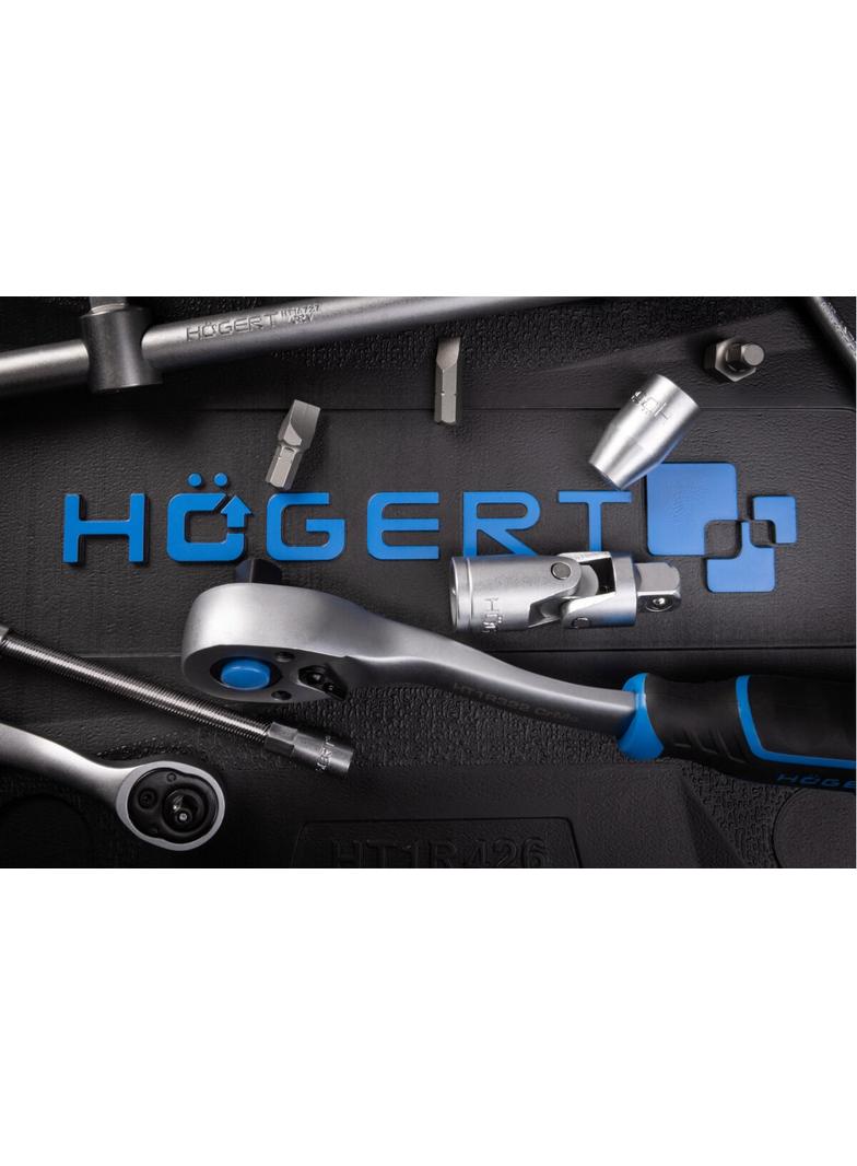 Zestaw narzędzi klucz 95 szt. CrV, 1/4' 1/2' HOEGERT HT1R426 GTV Poland