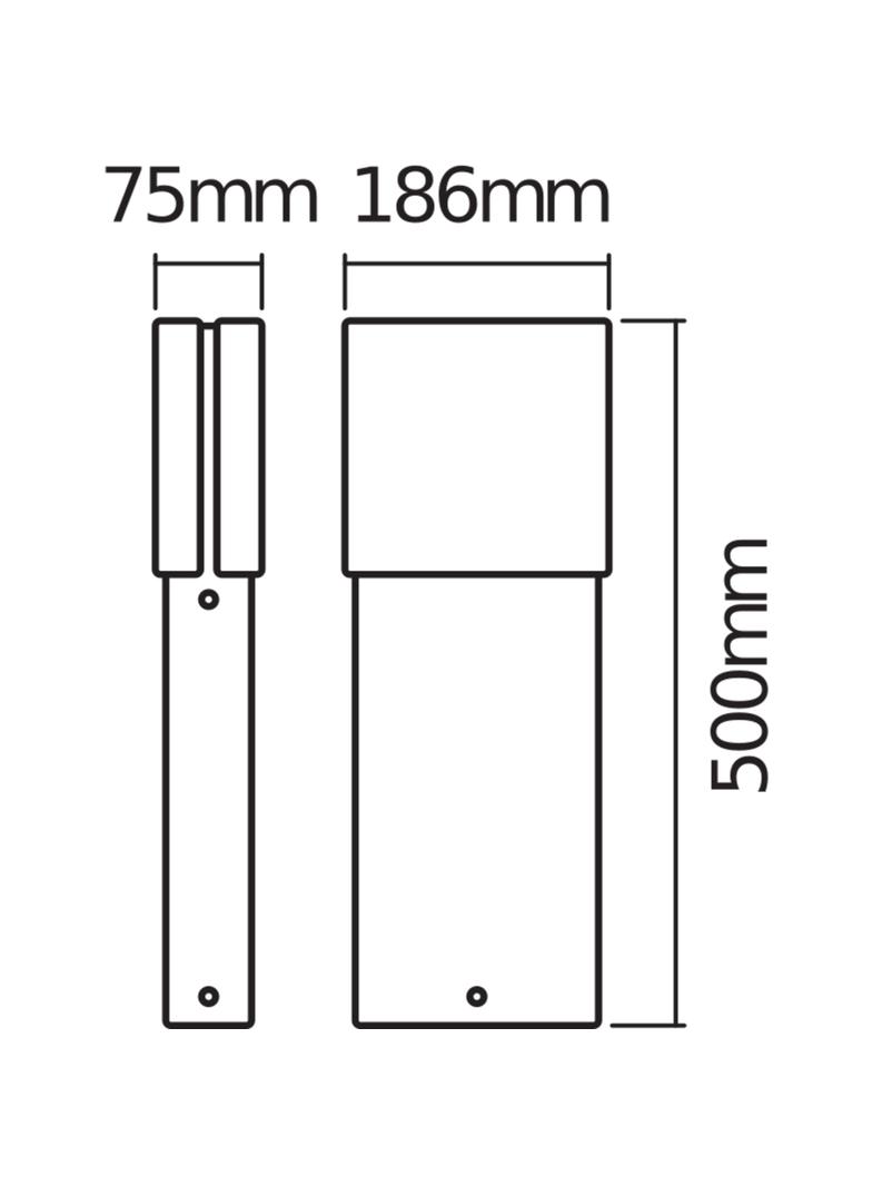 ENDURA STYLE ELLIPSE 50CM 13W DG LEDV Oprawa zewnętrzna