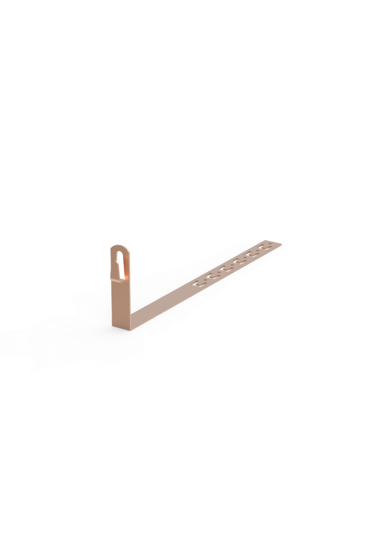 CU UCHWYT POD DACH.L-330/100 Z ZACZEPAMI 10.2.1/Z CU