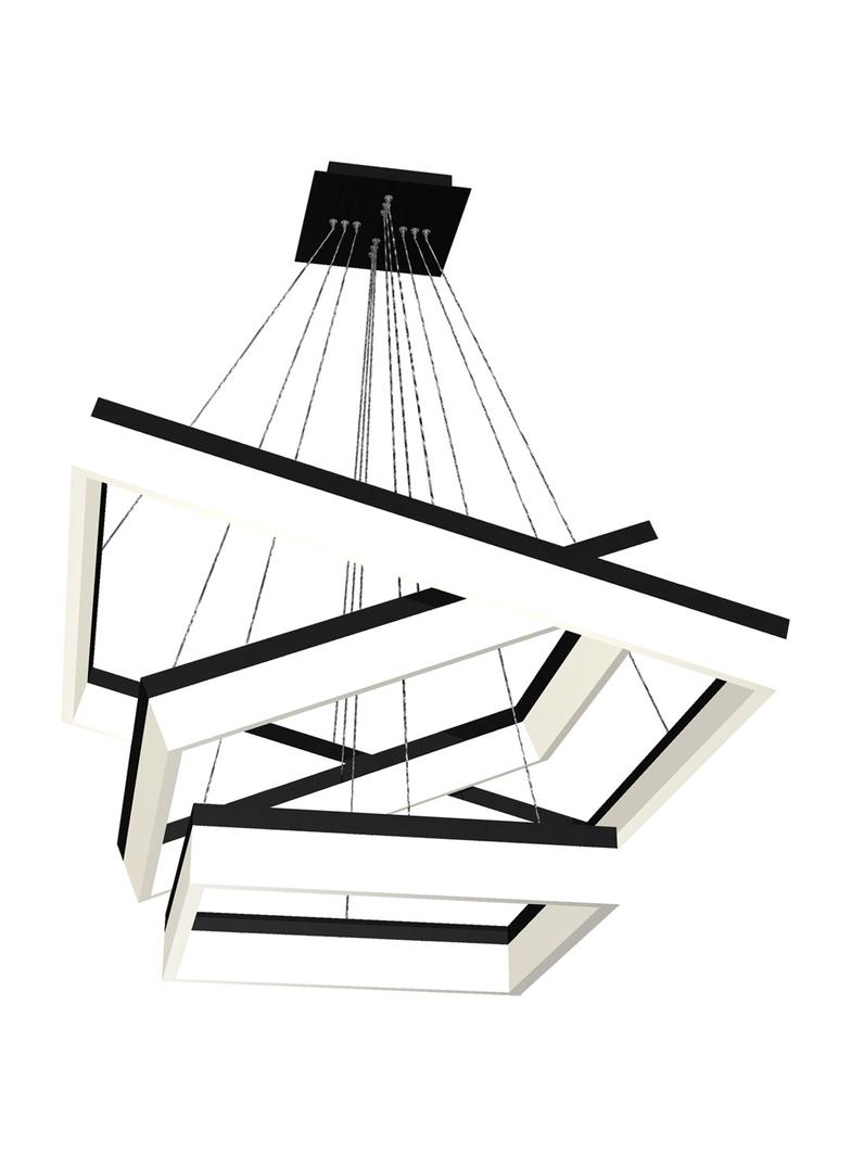 Milagro lampa wisząca LED Nero 140W 9800lm 4000K ML083