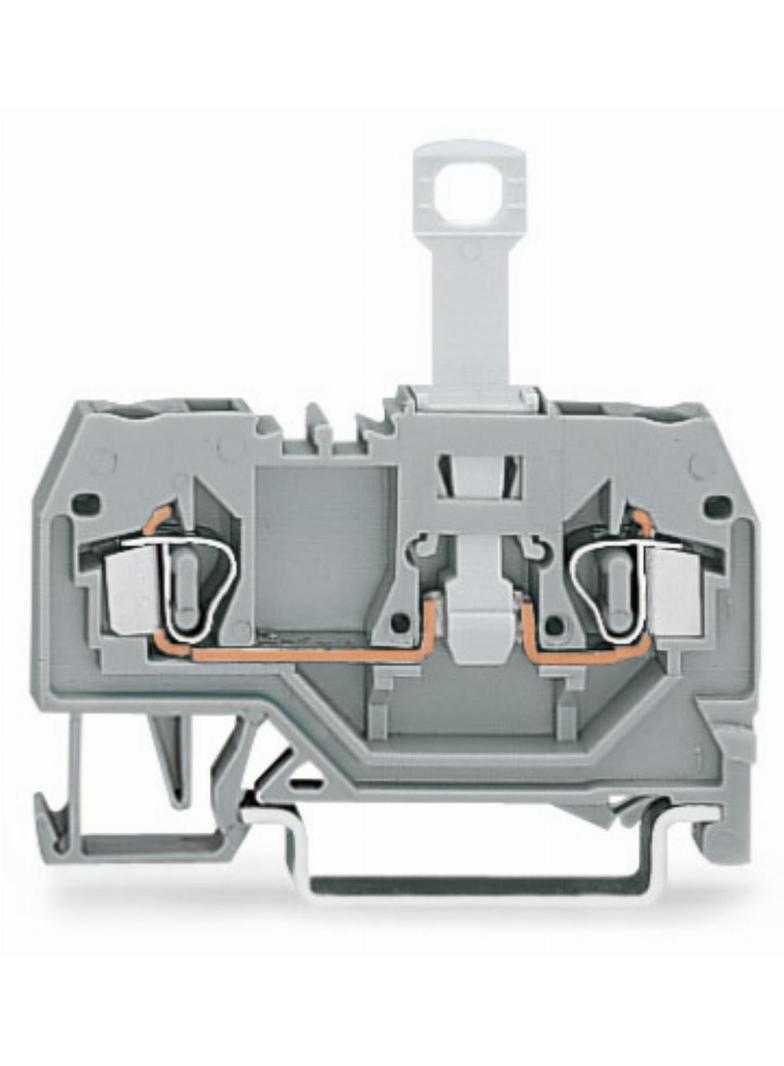 złączka rozłączalna 2-przewodowa 2,5 mm2 pomarańczowa