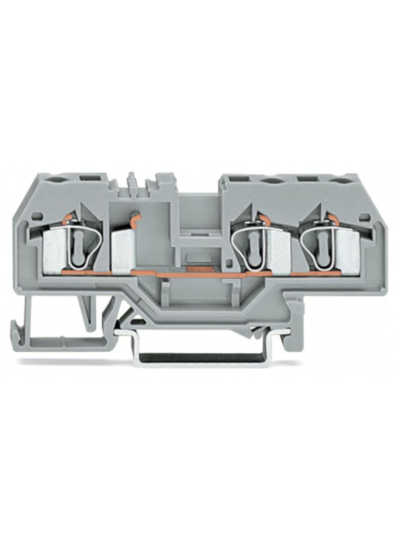 złączka 3-przewodowa 4 mm2 żółta