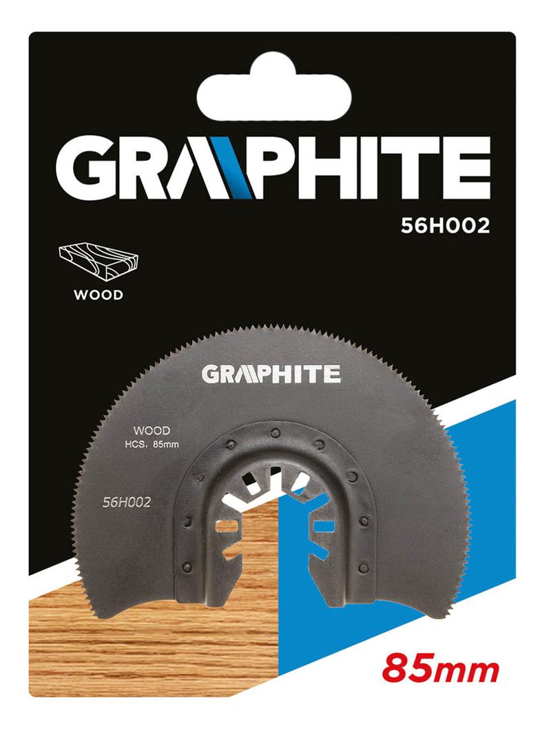Tarcza półokrągła HCS do drewna, 85 mm