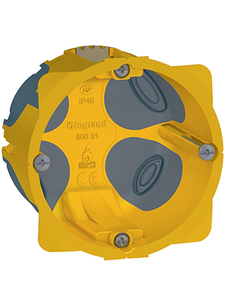 ECOBATIBOX PUSZKA POJEDYNCZA DO KARTON-GIPSU Z MEMBRANĄ 50 MM, Legrand