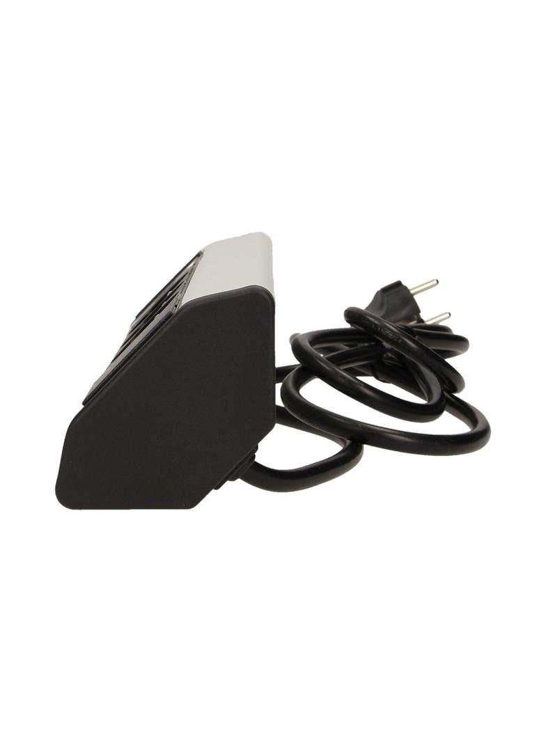 Gniazdo meblowe z ładowarką USB i przewodem 1,8m, 3x2P+Z, 2xUSB (typ A, 2,1A) OR-AE-1360 ORNO