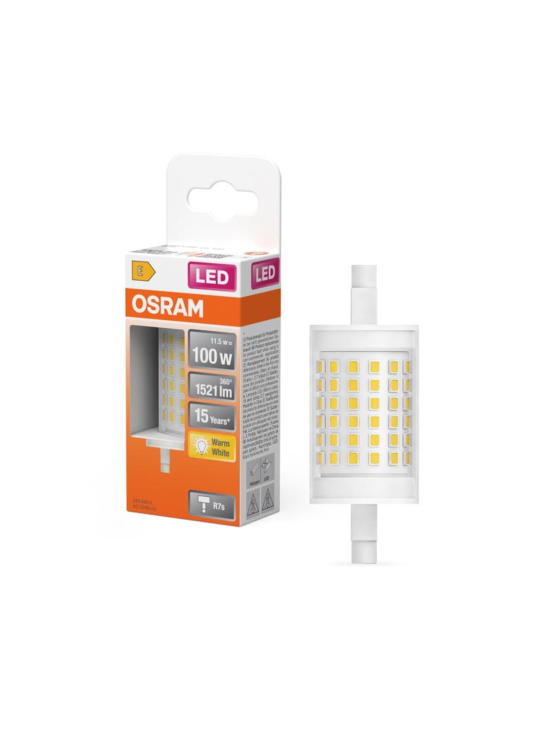 LED LINE 78mm 100 12W 827 230V R7S 6X1 LEDVANCE