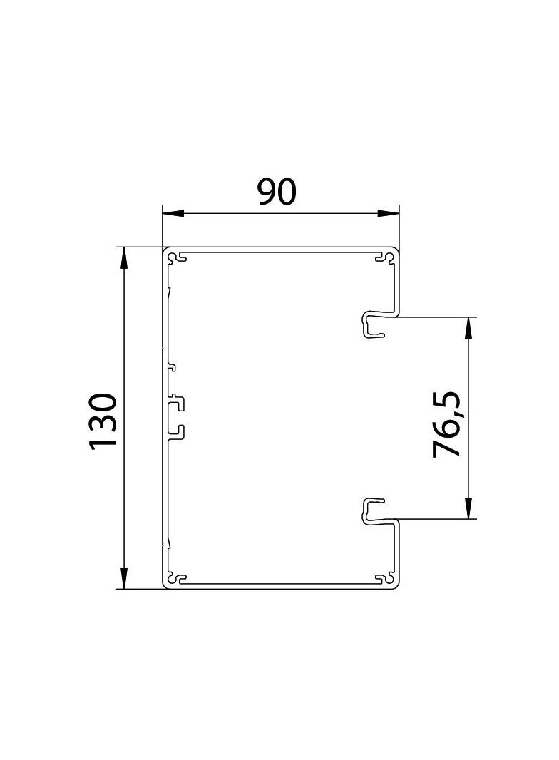 GA-S90130EL, Kanał podparapetowy