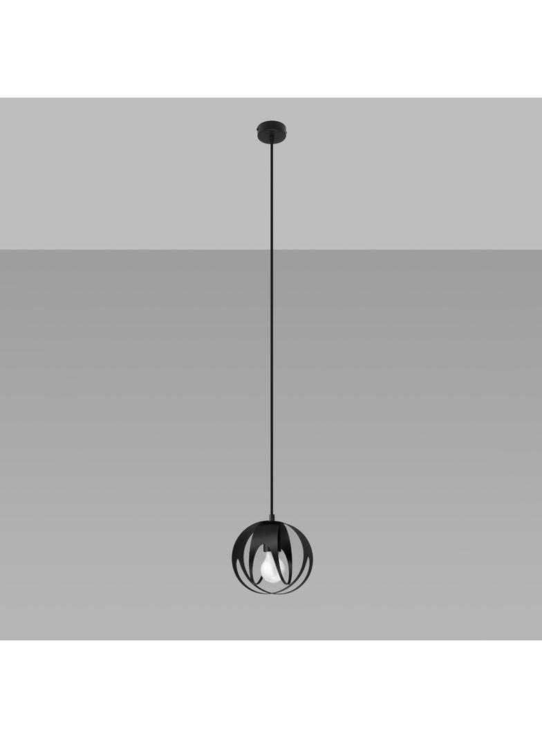 Lampa wisząca TULOS 1 czarna