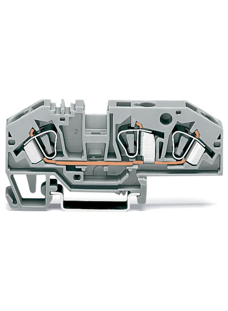złączka 3-przewodowa 6 mm2 szara