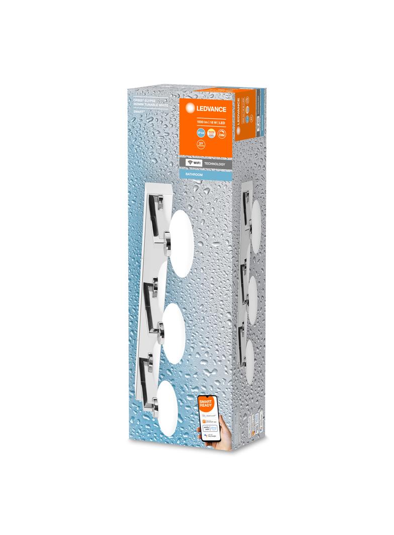 Oprawa SMART+ WIFI ORBIS ELYPSE 560 IP44 TW CR
