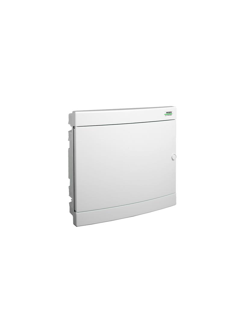 PNF 2x18W Rozdzielnica podtynkowa drzwi białe IP40 2 rzędy 2x18 modułów 101521 NOARK