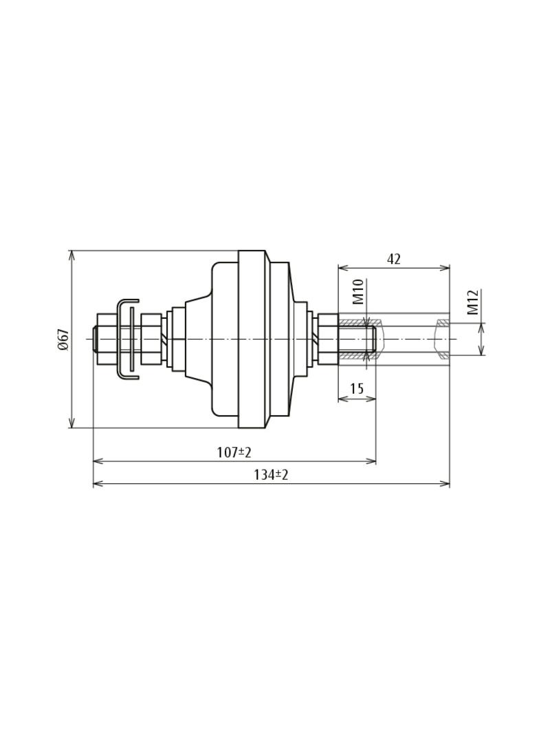 DIC 10 - Disconnector - element odłączajacy ogranicznik przepięć od uziemienia