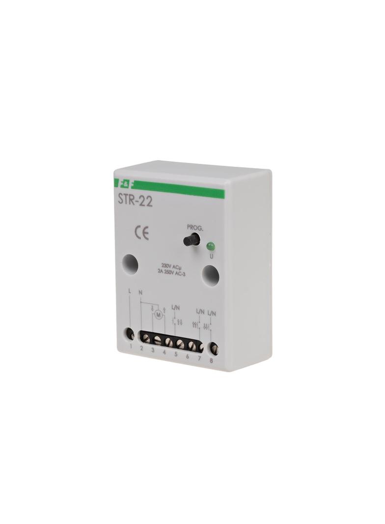 Sterownik roletowy jednoprzyciskowy napięcie 230V AC STR-22 F&F