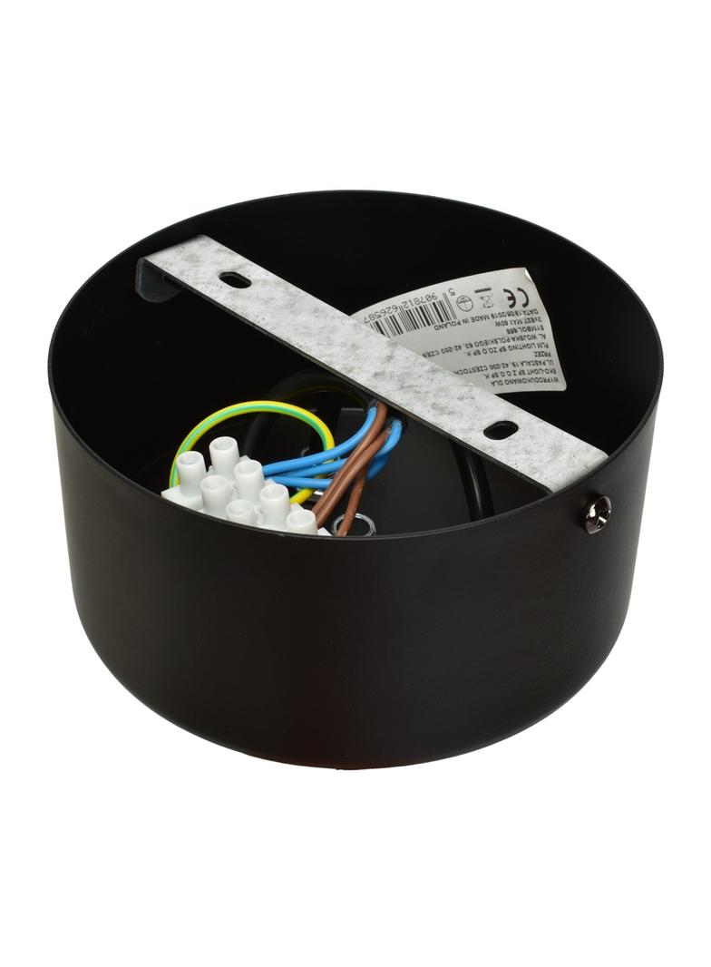 Milagro lampa wisząca Dama Black 3xE27 MLP6580