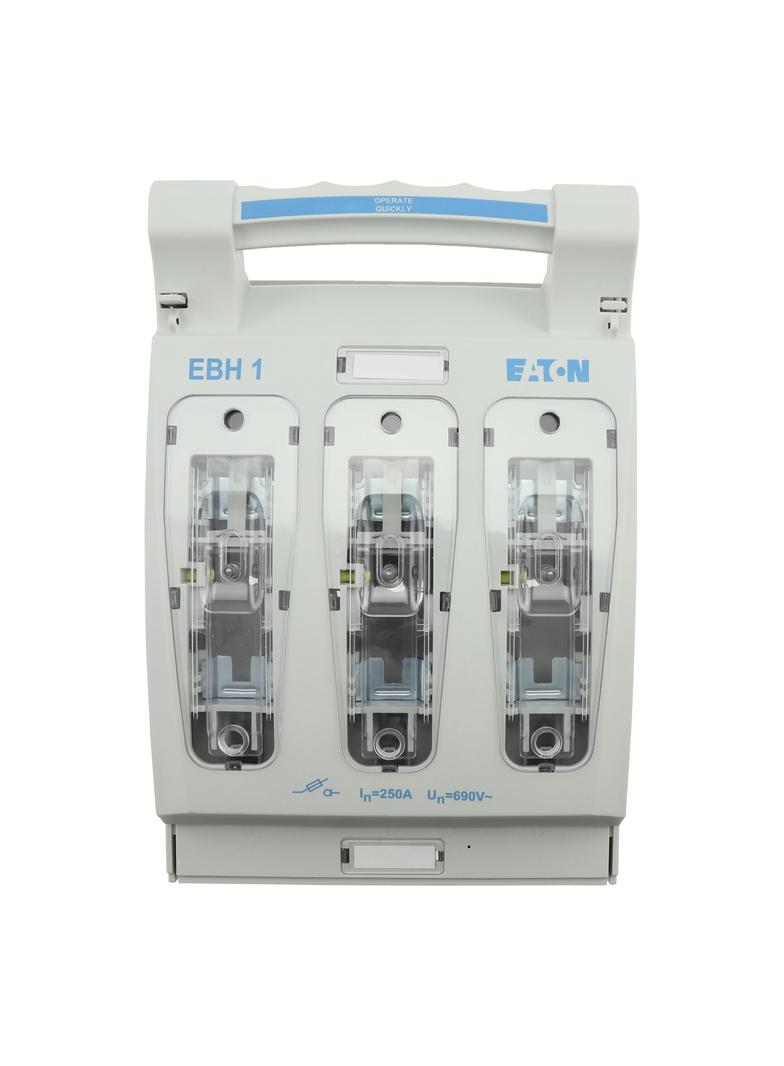 EBH1O3TM1 Rozłącznik bezpiecznikowy poziomy 250A AC 690V NH1 AC23B 3P IEC montaż śrubowy EBH1O3TM1 E