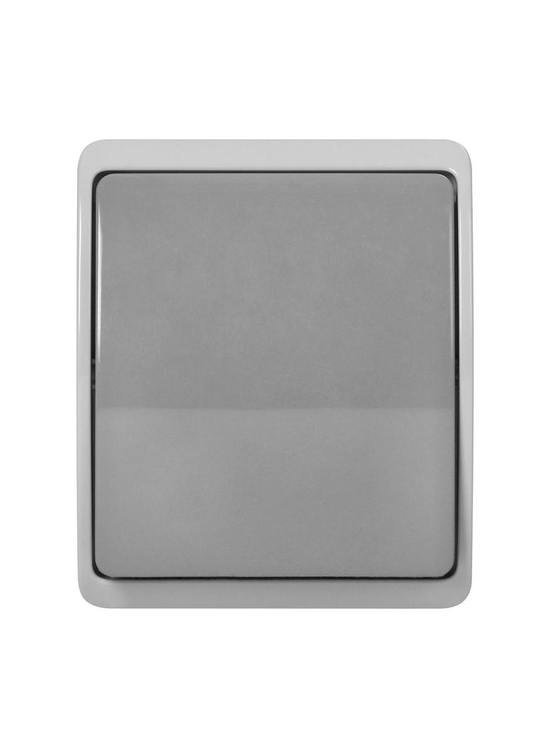 Łącznik jednobiegunowy n/t AQUATIC IP44 szary-grafit OR-OE-7100/GR ORNO