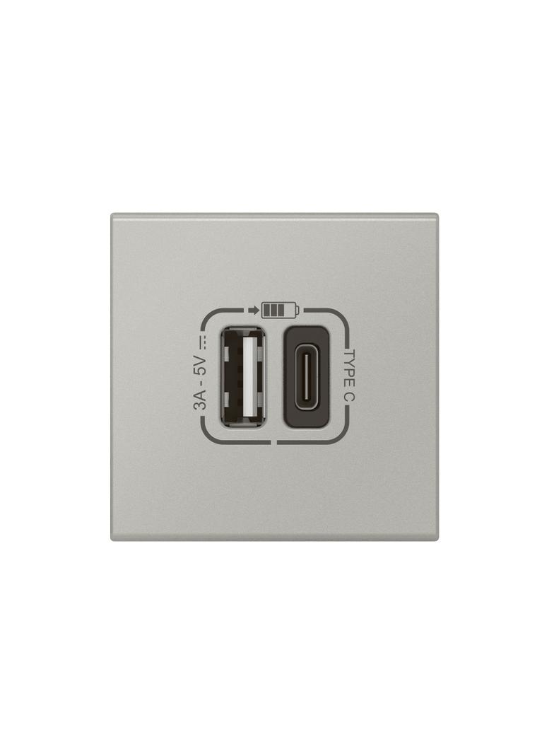 Mosaic - Gniazdo Usb Typa + Typ C Z Szybkozłączem 079293L LEGRAND