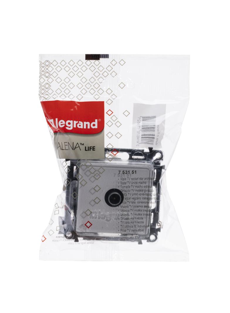 VALENA LIFE GNIAZDO TV KOŃCOWE BIALE, Legrand